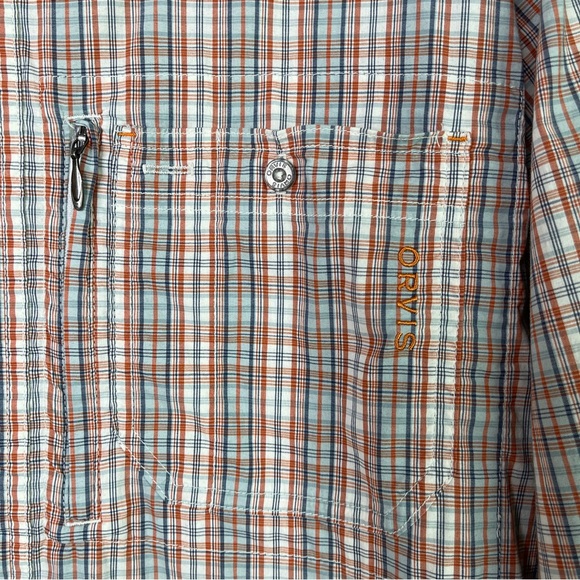 ORVIS Men’s Active Fit Long Sleeve Button Down Shirt Size Medium - Picture 5 of 13